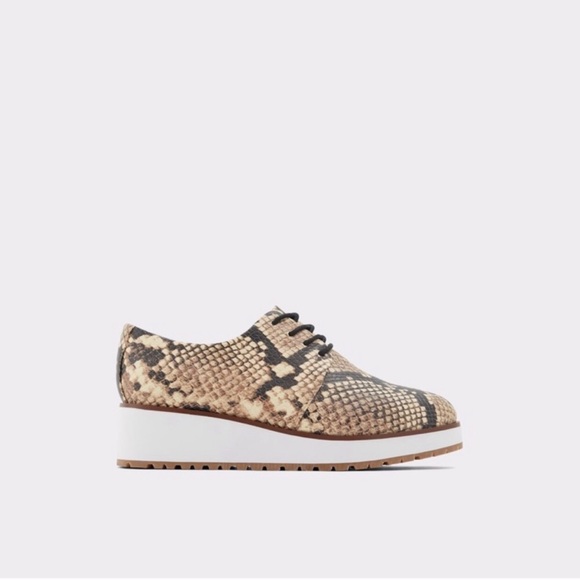 Aldo snake print shoes Clearance